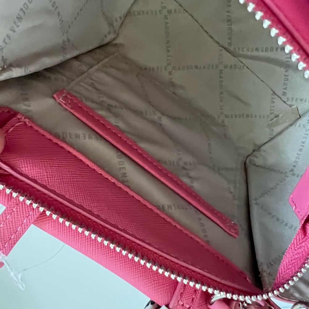 NWT STEVE MADDEN SMALL SATCHEL CROSSBODY BAG - Picture 3 of 8